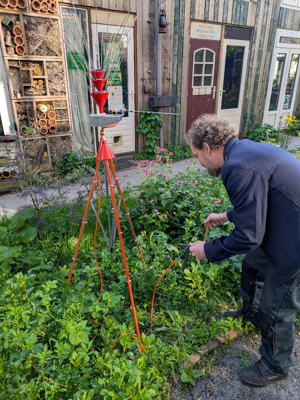 IoLT Electro Culture Antenna at CCU